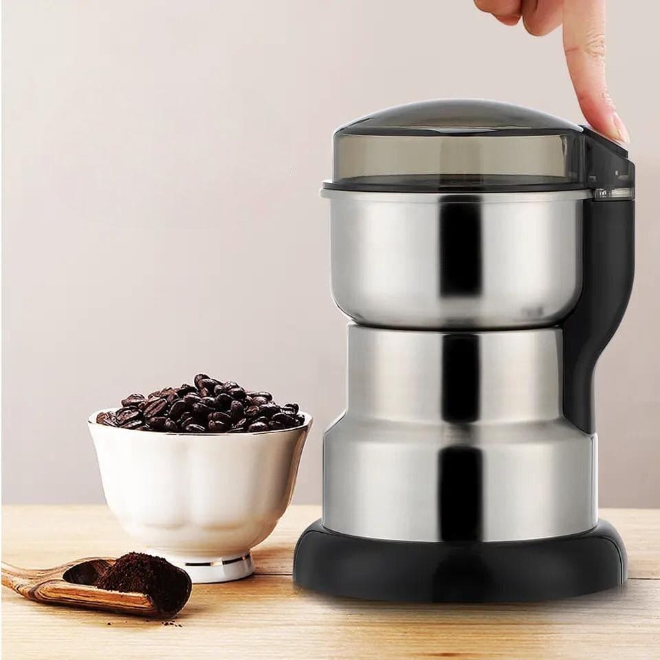 Electric Coffee Grinder, Multifunction Smash Machine, Home Food Powder Crusher, Home Cafe Grander, Multipurpose Kitchen Spices Blender, Seasonings Mill Powder Grinding Machine Tool, Low Noise Multifunction Smash Machine Electric Coffee Grinder, Multifunction Smash Machine, Home Food Powder Crusher, Home Cafe Grander, Multipurpose Kitchen Spices Blender, Seasonings Mill Powder Grinding Machine Tool, Low Noise Multifunction Smash Machine